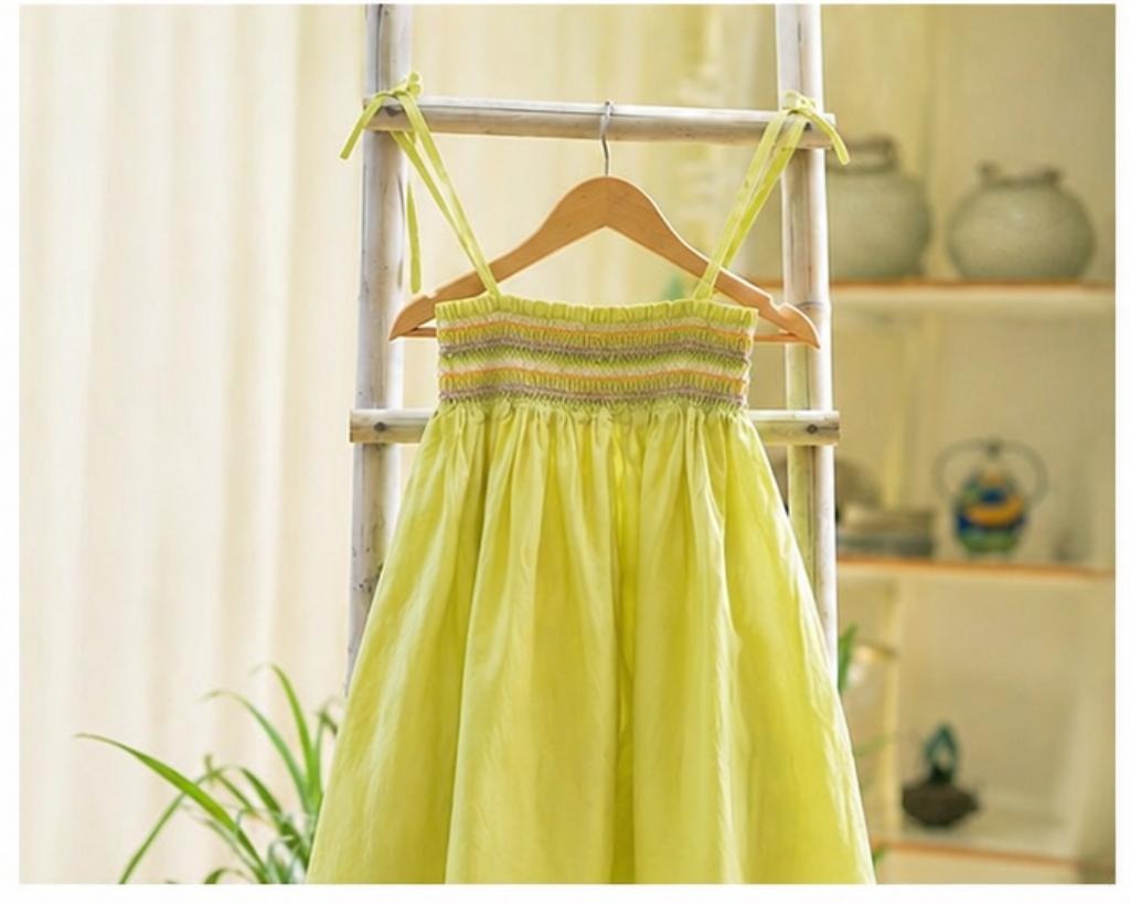 Lime Green Strappy Dress