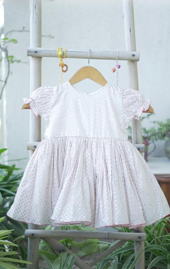 vintage dot dress