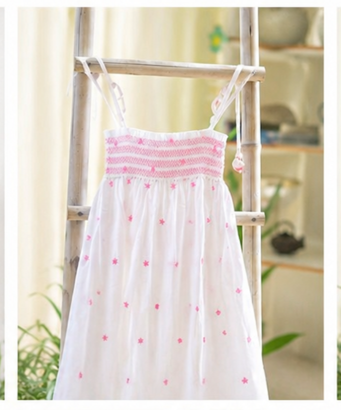 Pink Strapy Dress